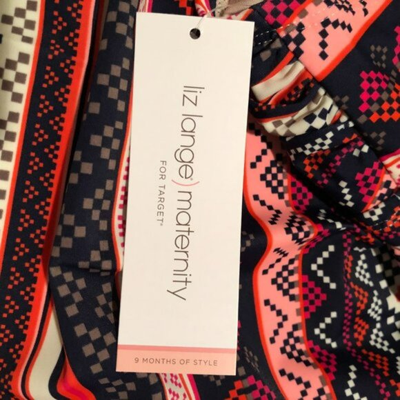 Liz Lange Maternity Multi Colored Top - Picture 2 of 5